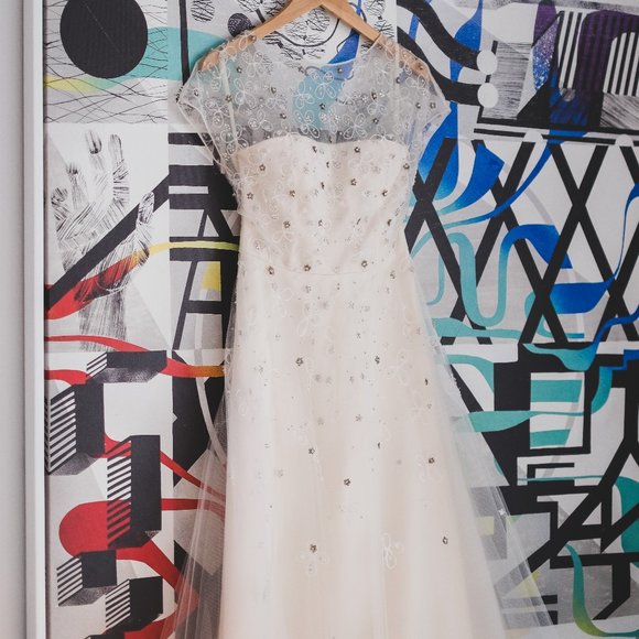 Oscar de la Renta Bridal Dresses & Skirts - Oscar de la Renta A-Line Beaded Wedding Gown